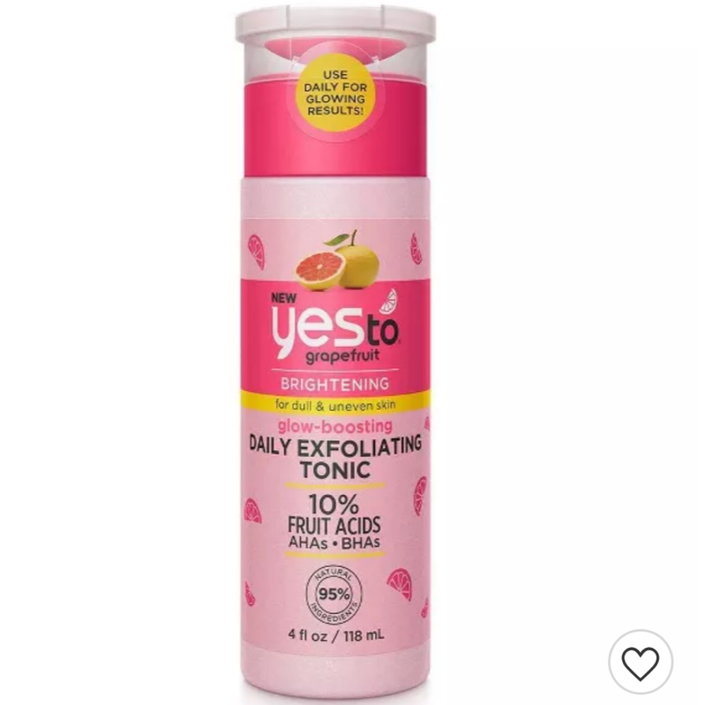 Yes to Grapefruit Daily Exfoliating Tonic